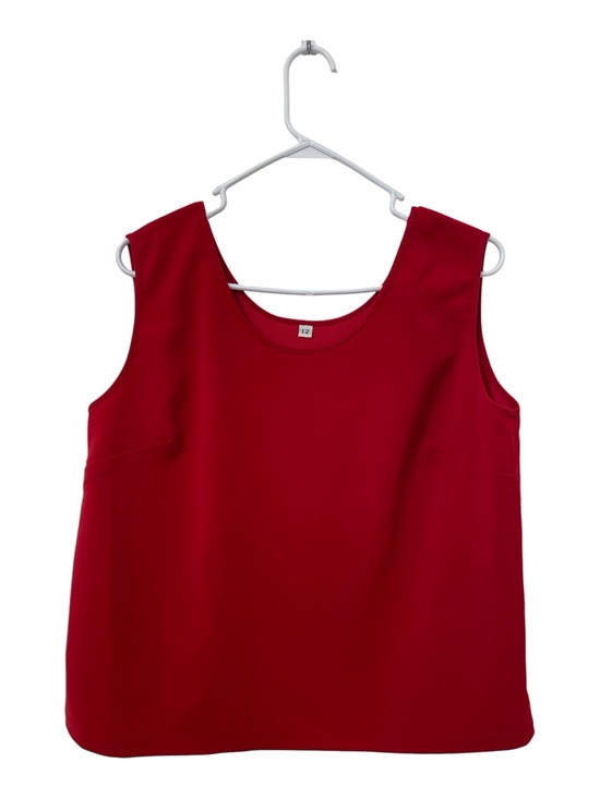 Unknown Tops - Women's Red Tank Pullover Top,12